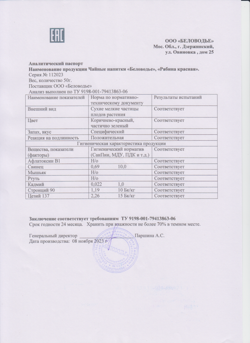 Паспорт №112023
